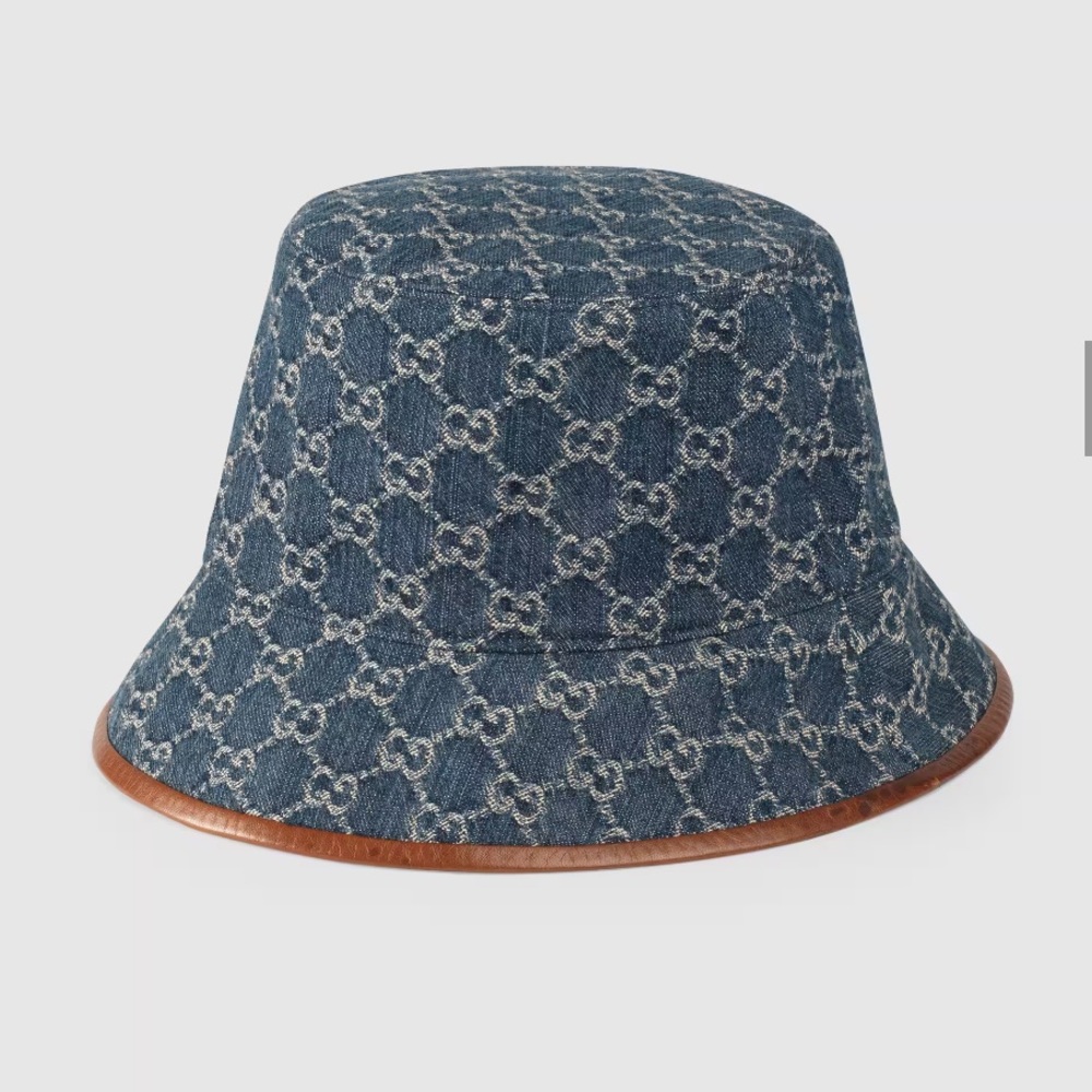 **‼️SOLD‼️** Gucci Denim Bucket Hat!